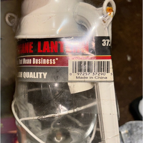 Hurricane Lantern Flying Crane white Metal Kerosene Fueled Camping Light - Picture 10 of 10